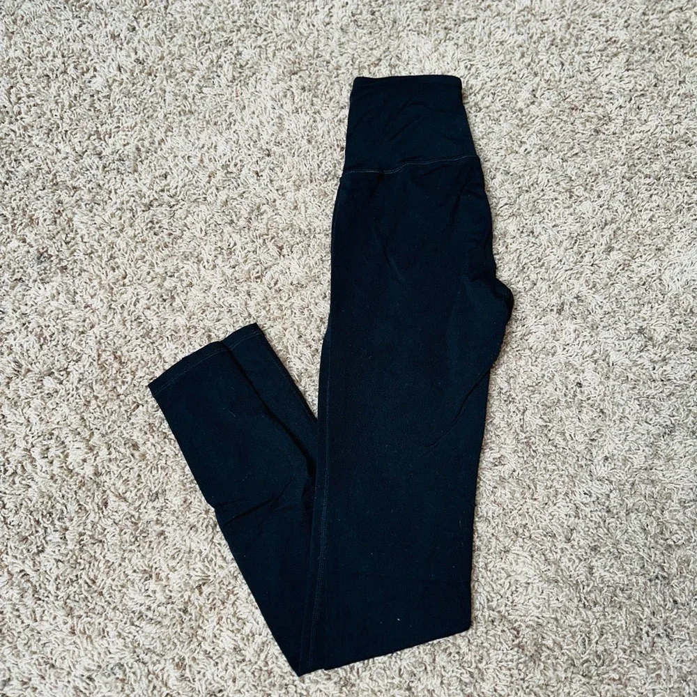 2 Pairs Athleta Leggings XXS Black Neutral Bundle Set Pair High Waisted